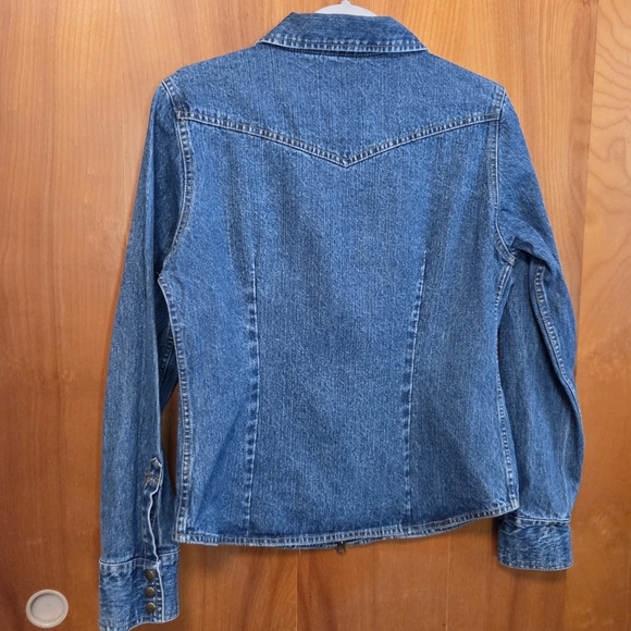 Arizona Jean Company Blue Denim Jacket - Picture 4 of 4